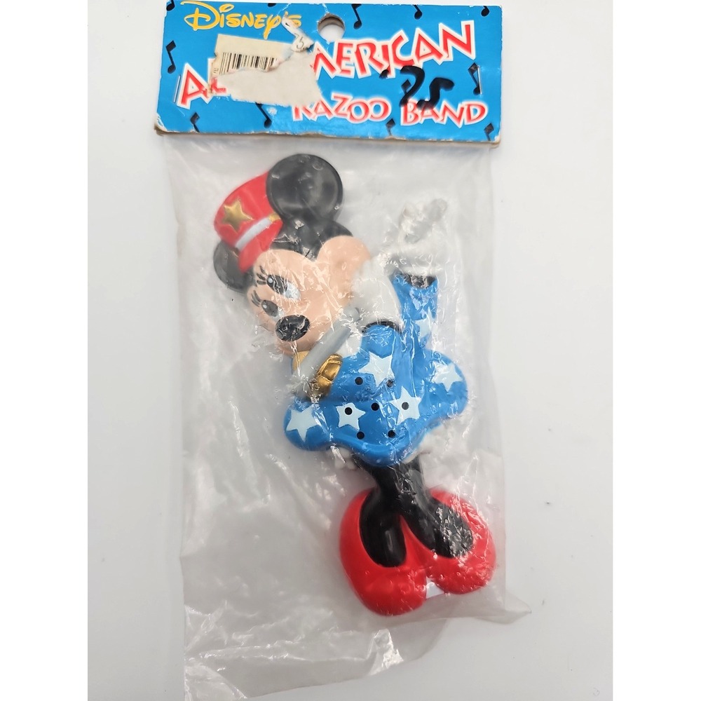 Vintage Disney All American Kazoo Band Minnie Mouse Sealed Figure